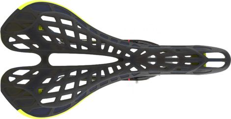 Selle Tioga Spyder TwinTail 2 Carbone Noir/Jaune