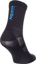 NEATT Paire de Chaussettes Hautes Noir / Bleu Marine