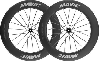 Mavic Comete 85 Laufradsatz 700 mm | 12x100 – 12x142 mm | Centerlock | Schwarz/Grau