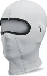 Cagoule balaclava de cyclisme gris clair avec ouverture pour lunettes