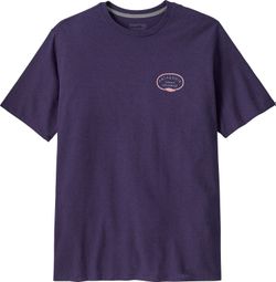 Patagonia Clean Climb Roots Responsibili-Tee Violett T-Shirt für Männer