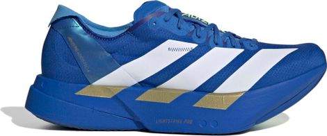 Adidas Adizero Adios Pro 4 hardloopschoenen blauw/goud heren