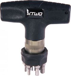 Ytwo Easyclick Mini Torque Wrench (5 Nm / 6 Sockets) Black