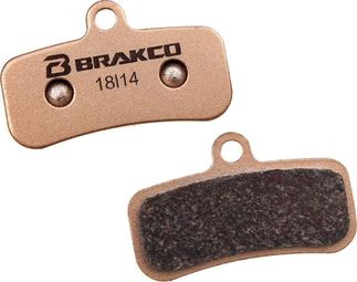 Plaquettes BRAKCO Sintered SHIMANO SAINT BR-M810/M820 ZEE M640