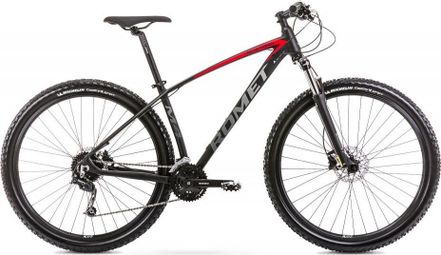 Vélo VTT Cross-country 29  - ROMET - Mustang M4 - NOIR/ROUGE