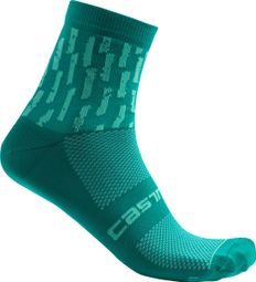 Calze Castelli Aero Pro 9 Donna Verde