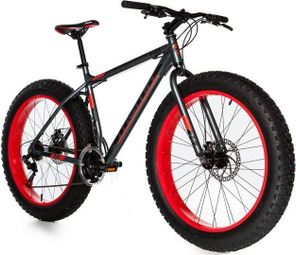 Fat Bike Moma Bikes Fat 26'' Shimano 21V Argent