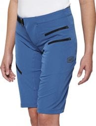 Women's 100% Airmatic Lavender Slate Blue Shorts