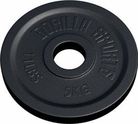 Disques Olympiques en fonte - 50/51 mm - Poids : 5 KG