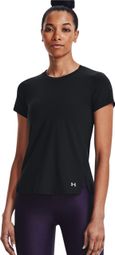 Maillot Manches Courtes Under Armour IsoChill Run Noir Femme