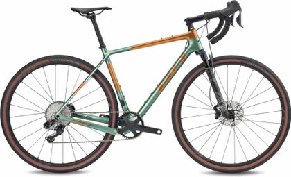 BH GravelX Evo 4.5 Gravel Bike Shimano GRX Di2 11S 700 mm Groen Oranje 2022