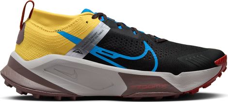 Nike ZoomX Zegama Trail Running Shoes Black Blue Yellow