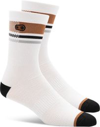 Crankbrothers Icon MTB Socken Weiß/Braun