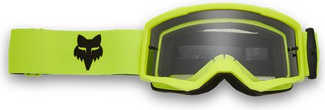 Fox Main Jugendmaske Visier Clear Fluo Gelb