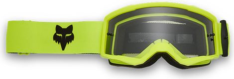 Fox Main Ecran Clear Junior Goggle Fluo Yellow