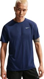 Nike Stride T-shirt met korte mouwen voor heren, blauw