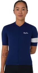 Rapha Core Women's Short Sleeve Jersey Blue/White