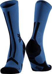 X-Socks Trailrun Discover Crew Sokken Blauw/Zwart