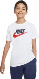 Nike Sportswear Kinder T-Shirt Weiß Blau Rot