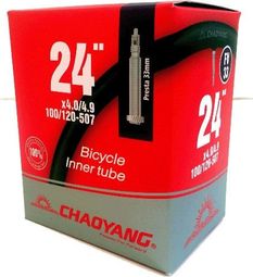 CHAMBRE 24 4 0-4.9 FAT BIKE VALVE PRESTA 33MM CHAOYANG.