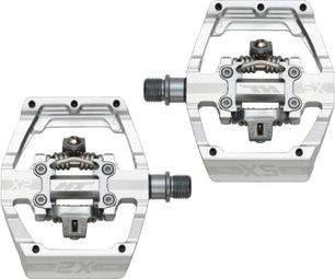 Paire de Pédales Automatiques HT X2 SX Argent