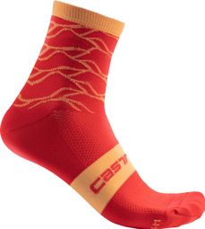 Calzini Castelli Climber'S 3.0 12 Rosso Donna