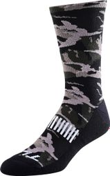 Socken Troy Lee Designs Signature Performance Camo Schwarz