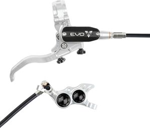 Hope Tech4 TR4 zilver / zwart achterrem standaard slang