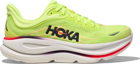 Zapatillas de running Hoka Bondi 9 amarillas para hombre