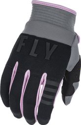 Fly Racing F-16 Damen Handschuhe Schwarz / Grau / Pink