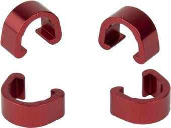Clip Durite Insight C-Clips Rouge x4