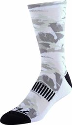 Troy Lee Designs Signature Performance Cement Camo Grey Socks