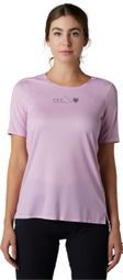 Maillot de manga corta Fox Flexair para mujer Rosa