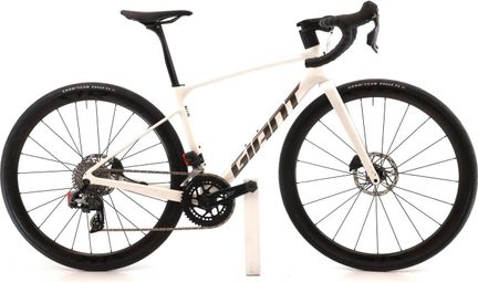 Produit reconditionné · Giant Defy Advanced Pro 1 AXS 12V · Blanc / Vélo de route | Très bon état