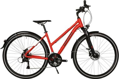 Winora Domingo 24 Sport Lady 28 City Bike with Shimano 8-Speed Transmission, 155/164 cm Frame - Refurbished Product