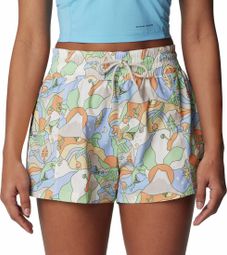 Columbia Women's Cargo Boundless Trek Active Beige Shorts