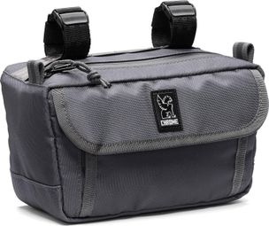 Holman Chrome Handlebar Bag | 3L | Castle Rock Gray