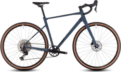 Vélo de Gravel Cube Nuroad EX Shimano GRX 12V 700 mm Bleu Whale 2025
