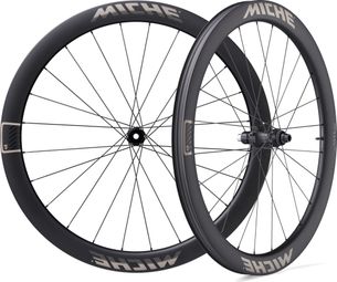 Miche Excite Paire de roues pour vélo de route Noir 700 C