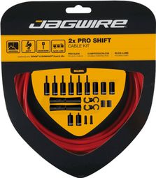 Kit cambio Jagwire 2x Pro Rosso