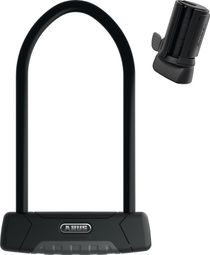 Abus Granit Plus 470/150HB300 Bügelschloss Schwarz + SH B Halterung