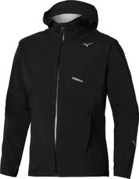 Mizuno Waterproof 20K waterdichte jas voor heren, zwart