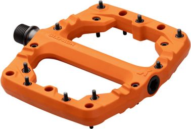 Paire de pédales plates Sixpack composite Kamikaze PA orange
