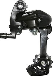 Derailleur route arriere microshift 8-9v. grande chape a vis (compatible Shimano)