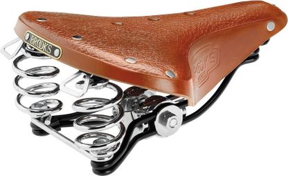 BROOKS Sattel Leder B66 B281 Honigbraun