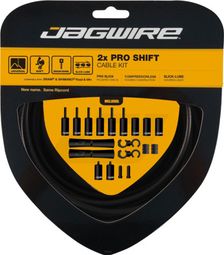 Jagwire 2x Pro Shift Kit Stealth Schwarz