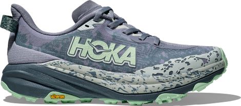 Chaussures Trail Hoka Speedgoat 6 Bleu/Vert Femme