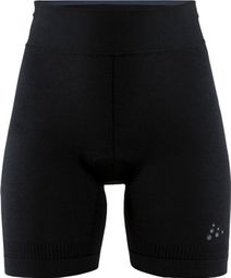 Damen Boxer mit Leder Craft Fuseknit Bike Schwarz