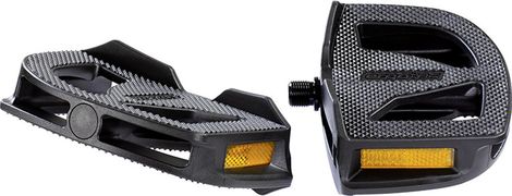 ERGOTEC EP1 Pair of Pedals Black 