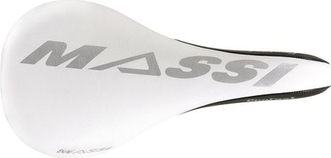 Selle Massi Profast Carbon Titane Blanc